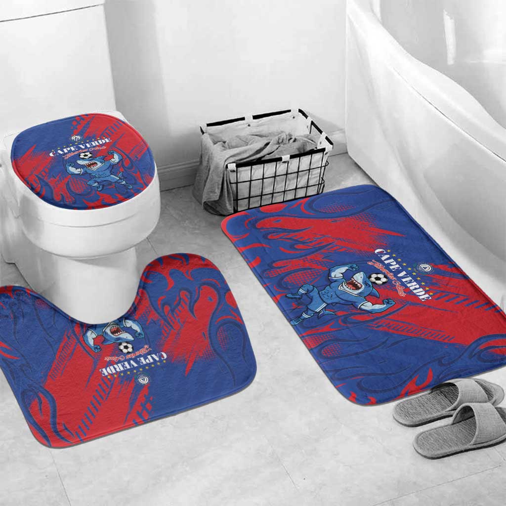Cape Verde Football Bathroom Set One Team One Victory