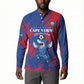 Custom Cape Verde Football Button Sweatshirt One Team One Victory