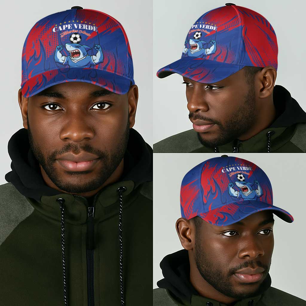 Cape Verde Football Classic Cap Blue Sharks - Pride of the Islands - African Pride