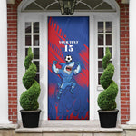 Custom Cape Verde Football Door Cover One Team One Victory