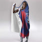 Cape Verde Football Hooded Blanket Blue Sharks - Pride of the Islands - African Pride