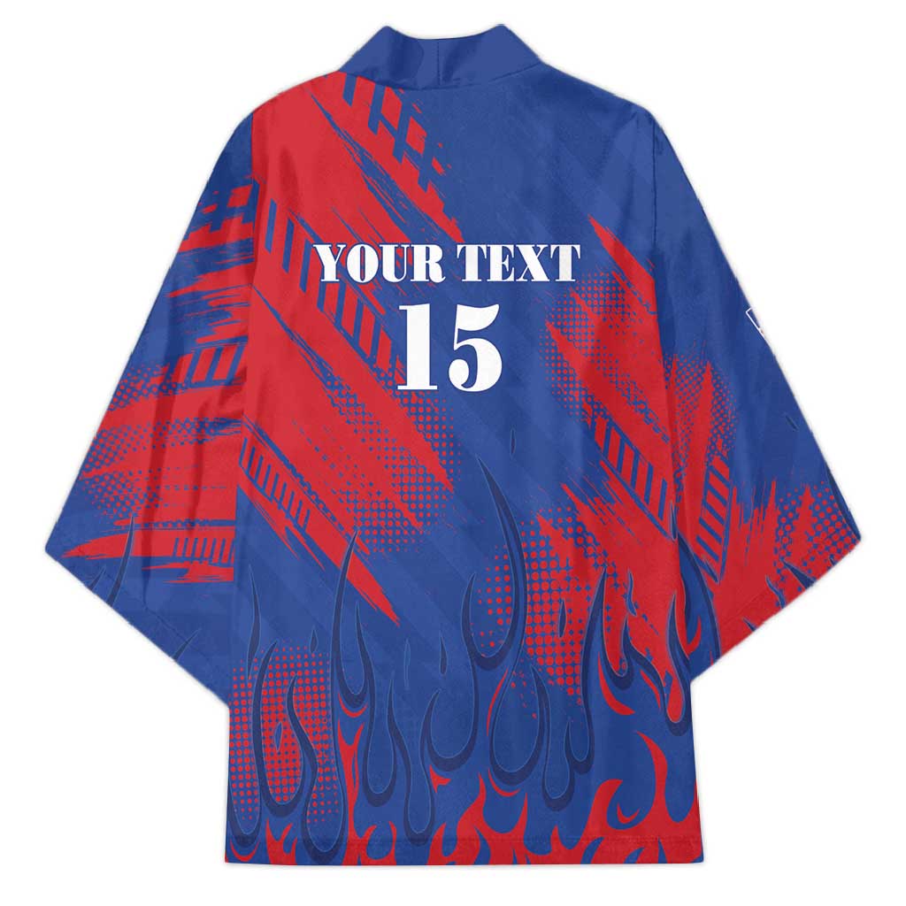 Custom Cape Verde Football Kimono One Team One Victory