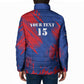 Custom Cape Verde Football Padded Jacket One Team One Victory
