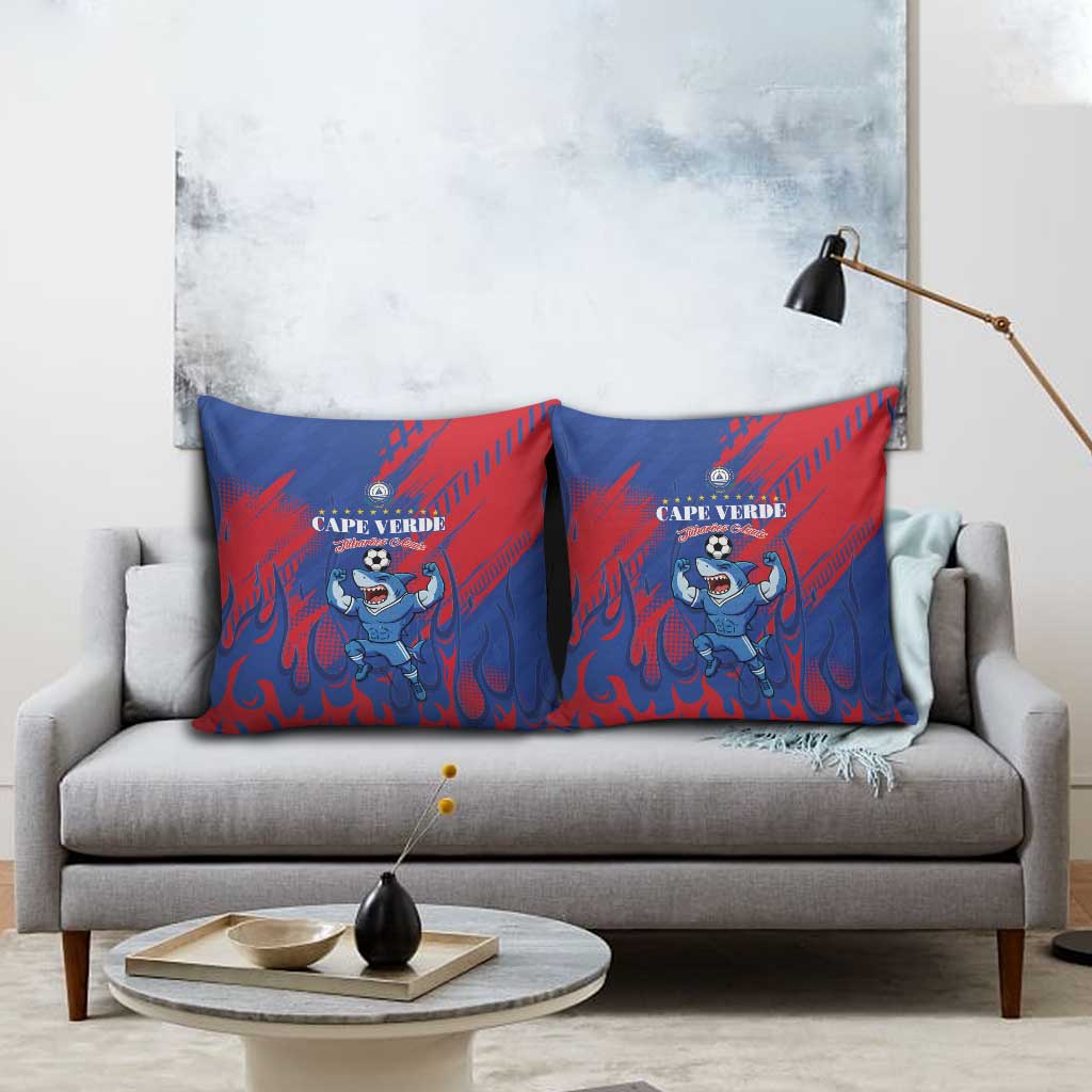 Cape Verde Football Pillow Cover One Team One Victory