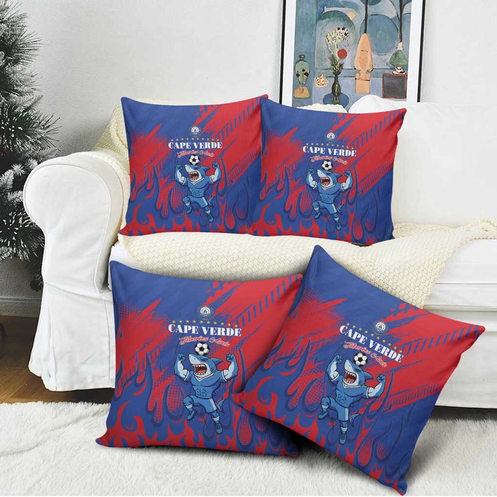 Cape Verde Football Pillow Cover One Team One Victory