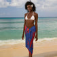 Cape Verde Football Sarong Blue Sharks - Pride of the Islands - African Pride
