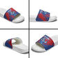 Cape Verde Football Slide Sandals One Team One Victory