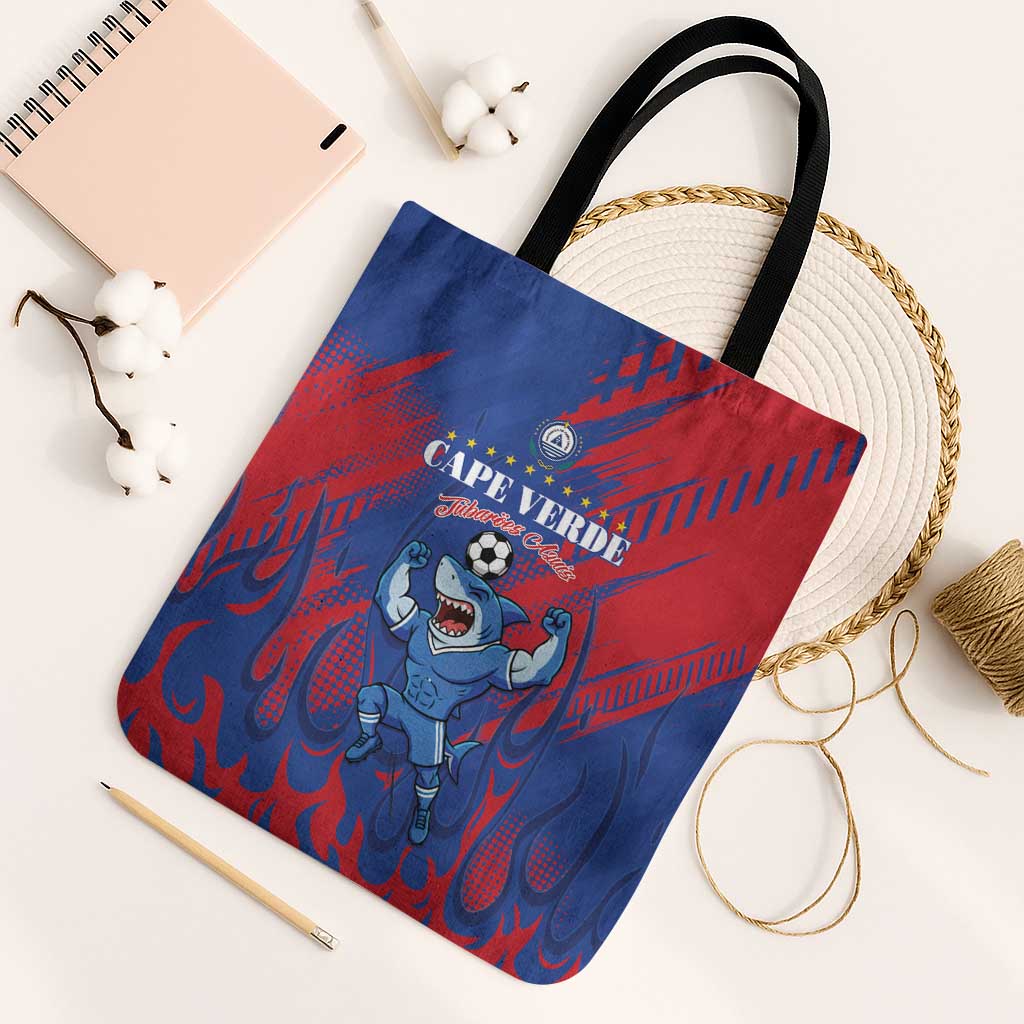 Cape Verde Football Tote Bag One Team One Victory