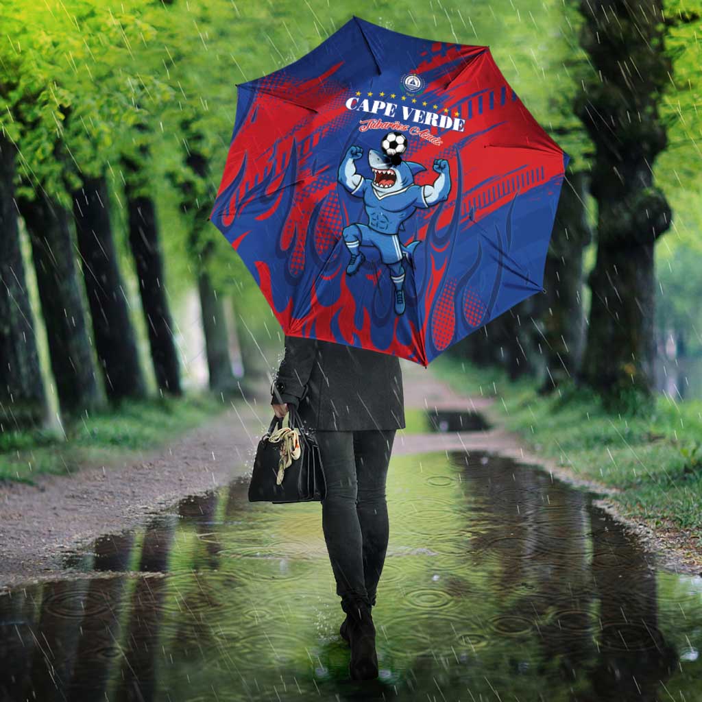 Cape Verde Football Umbrella One Team One Victory