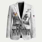 Red Tails Aviators Blazer WWII Heroes Tribute Retro Style
