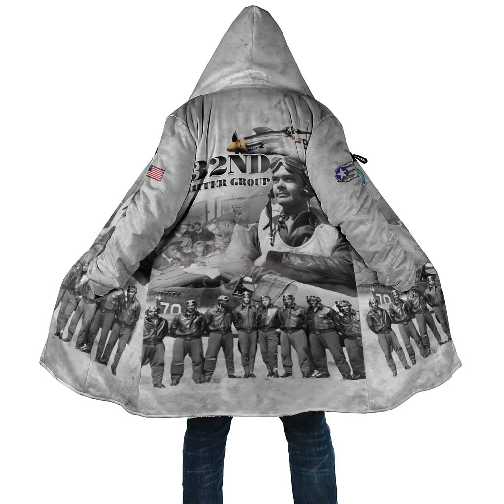 Red Tails Aviators Cloak WWII Heroes Tribute Retro Style