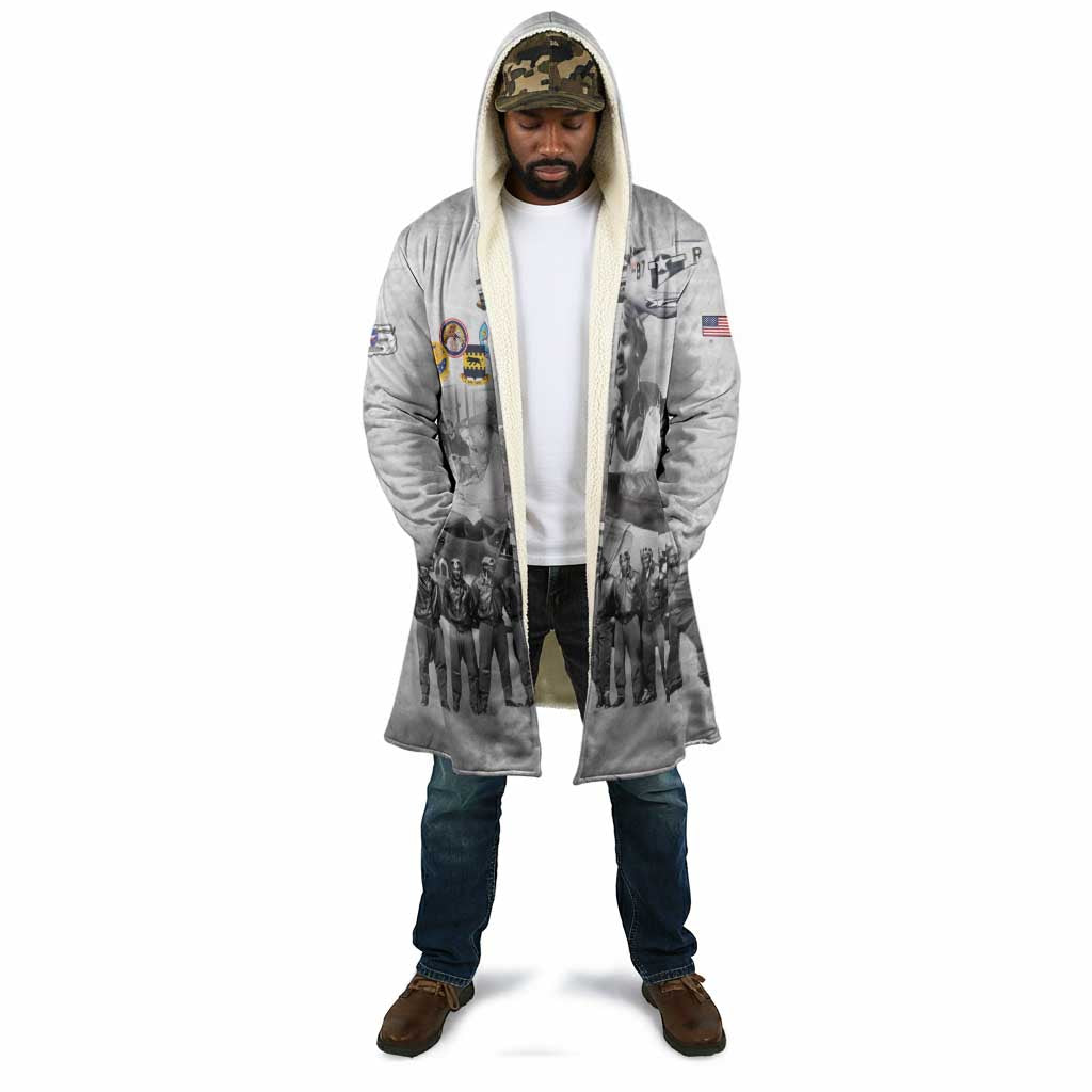 Red Tails Aviators Cloak WWII Heroes Tribute Retro Style