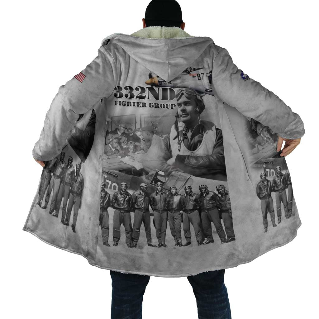 Red Tails Aviators Cloak WWII Heroes Tribute Retro Style