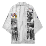 Red Tails Aviators Kimono WWII Heroes Tribute Retro Style