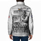 Red Tails Aviators Padded Jacket WWII Heroes Tribute Retro Style