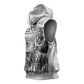Legends of the Red Tails Sleeveless Hoodie Freedom Flyers Retro Style - African Pride