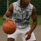 Legends of the Red Tails Sleeveless Hoodie Freedom Flyers Retro Style - African Pride