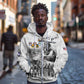 Legends of the Red Tails Zip Hoodie Freedom Flyers Retro Style - African Pride