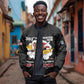 Personalized 301st Fighter Squadron WWII Bomber Jacket Red Tails Heritage - Black - African Pride