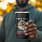 Personalized 301st Fighter Squadron WWII 4 in 1 Can Cooler Tumbler Red Tails Heritage - Black - African Pride