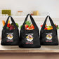 301st Fighter Squadron WWII Grocery Bag Red Tails Heritage - Black - African Pride