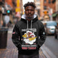 Personalized 301st Fighter Squadron WWII Hoodie Red Tails Heritage - Black - African Pride