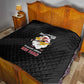 301st Fighter Squadron WWII Quilt Red Tails Heritage - Black - African Pride
