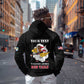 Personalized 301st Fighter Squadron WWII Zip Hoodie Red Tails Heritage - Black - African Pride