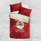 301st Fighter Squadron WWII Bedding Set Red Tails Heritage - Red - African Pride