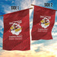 301st Fighter Squadron WWII Garden Flag Red Tails Heritage - Red - African Pride