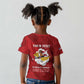 Personalized 301st Fighter Squadron WWII Kid T shirt Red Tails Heritage - Red - African Pride