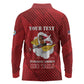 Personalized 301st Fighter Squadron WWII Long Sleeve Polo Shirt Red Tails Heritage - Red - African Pride