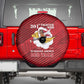 301st Fighter Squadron WWII Spare Tire Cover Red Tails Heritage - Red - African Pride
