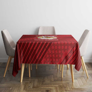 301st Fighter Squadron WWII Tablecloth Red Tails Heritage - Red - African Pride
