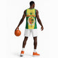 Personalised Afro Senegal Basketball Jersey Coat Of Arms Mix African Pattern LT15