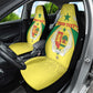 Personalised Afro Senegal Car Seat Cover Coat Of Arms Mix African Pattern