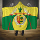 Personalised Afro Senegal Hooded Blanket Coat Of Arms Mix African Pattern
