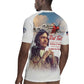 Sky Leaders of WWII Rugby Jersey Red Tails Tuskegee Tribute LT15