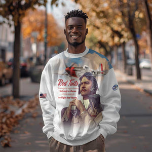 Sky Leaders of WWII Sweatshirt Red Tails Tuskegee Tribute - African Pride
