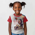 Sky Leaders of WWII Kid T shirt Red Tails Tuskegee Tribute - Red LT15