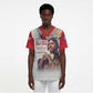 Sky Leaders of WWII Scrub Top Red Tails Tuskegee Tribute - Red - African Pride