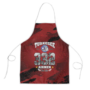 85 Years of Tuskegee Airmen Apron 332nd Fighter Group Red Tails