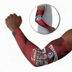 85 Years of Tuskegee Airmen Arm Sleeves 332nd Fighter Group Red Tails