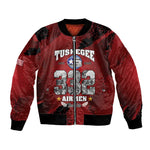Tuskegee Airmen 1941–2026 Bomber Jacket 332nd Red Tails 85th Anniversary - African Pride