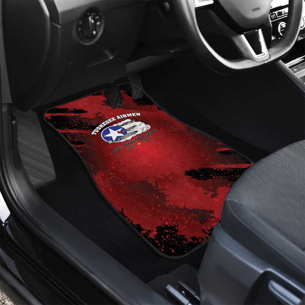 Tuskegee Airmen 1941–2026 Car Mats 332nd Red Tails 85th Anniversary - African Pride