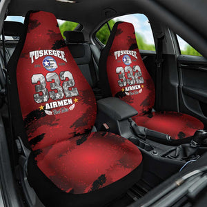 Tuskegee Airmen 1941–2026 Car Seat Cover 332nd Red Tails 85th Anniversary - African Pride