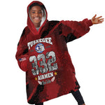 Tuskegee Airmen 1941–2026 Kid Wearable Blanket Hoodie 332nd Red Tails 85th Anniversary - African Pride
