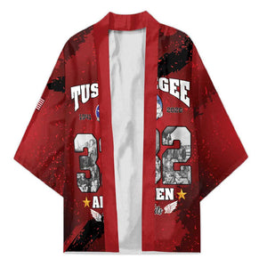 85 Years of Tuskegee Airmen Kimono 332nd Fighter Group Red Tails