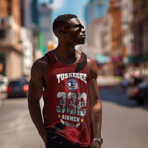 Tuskegee Airmen 1941–2026 Men Tank Top 332nd Red Tails 85th Anniversary - African Pride