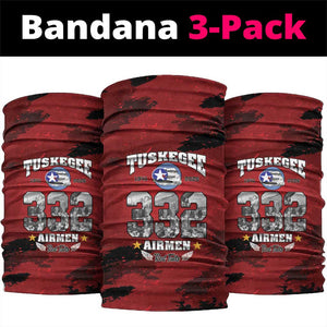 Tuskegee Airmen 1941–2026 Neck Gaiter 332nd Red Tails 85th Anniversary - African Pride